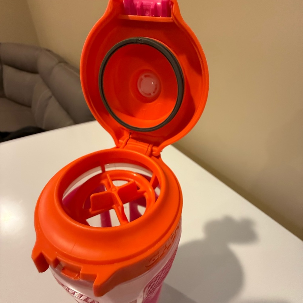 Gatorade Pink and Orange Water Bottle - Picture 3 of 3
